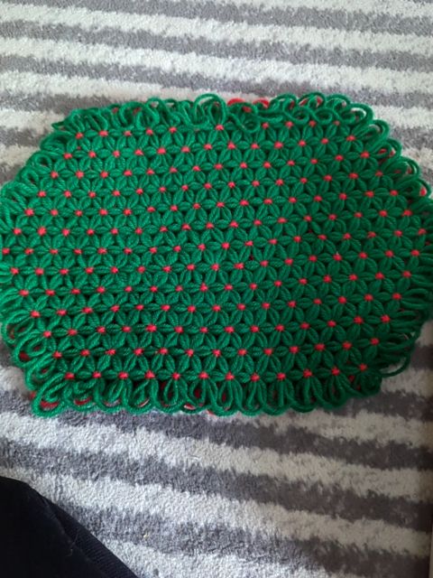 Christmas placemat