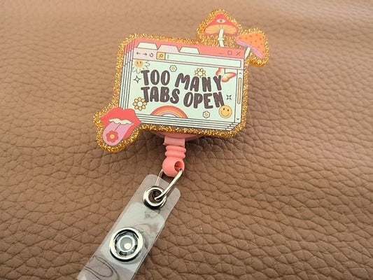 Badge Reel No Beads Grace's bead Shop