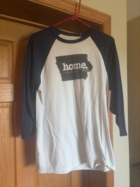 Home white shirt Canvas Long Sleeve, Large