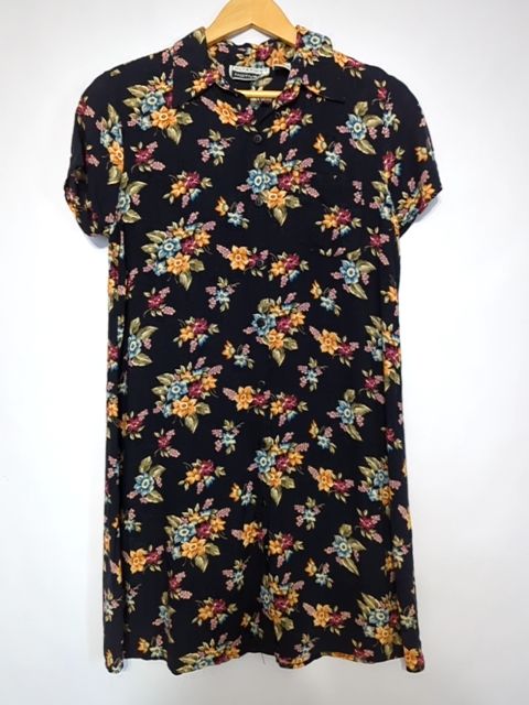 Vintage Clothing Button Up Dress, M