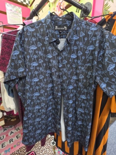 Matosurf Button-up shirt, XL,Blue, Pixie’s Bizarre Bizaar
