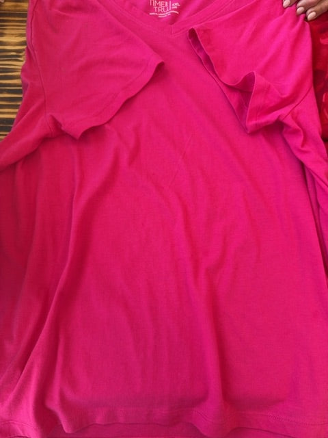 Dark pink Time and tru Blouse, XXL