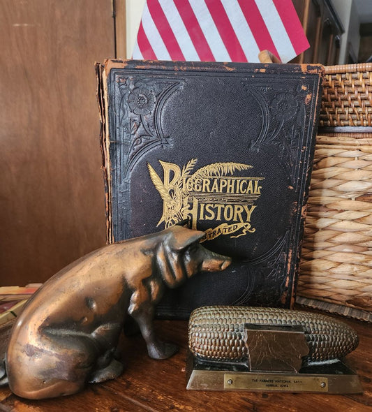 Vintage Souvenir Piggy Bank
